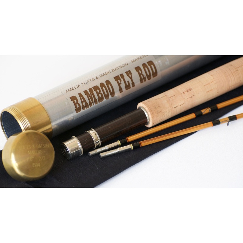 Tufts and Batson Bamboo Rod – 7′ 4wt