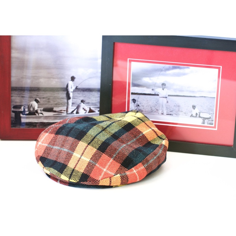 Wulff, Lee – Personal Bonefish Hat and Framed Photos