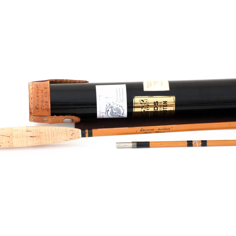Brunner, Walter – “Type Traun” 7’6 6wt Bamboo Rod