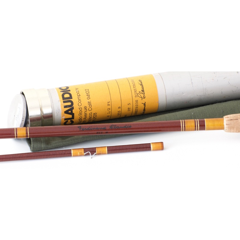 Claudio, Ferdinand – Model 855B 8’6 5wt Fiberglass Rod