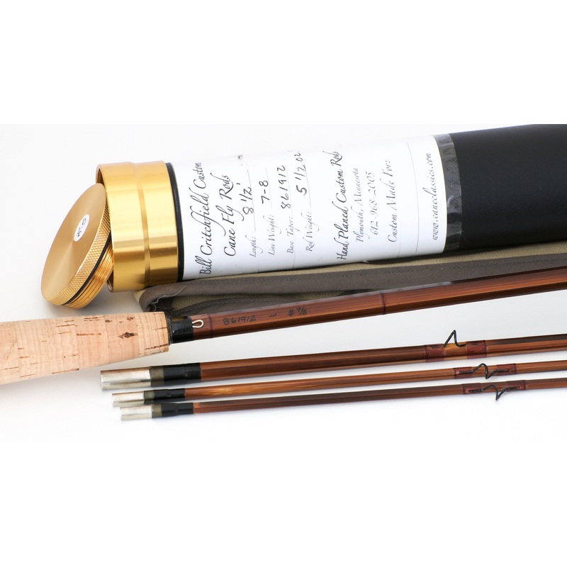 Critchfield, Bill – 8’6 7-8wt 3/2 Bamboo Rod