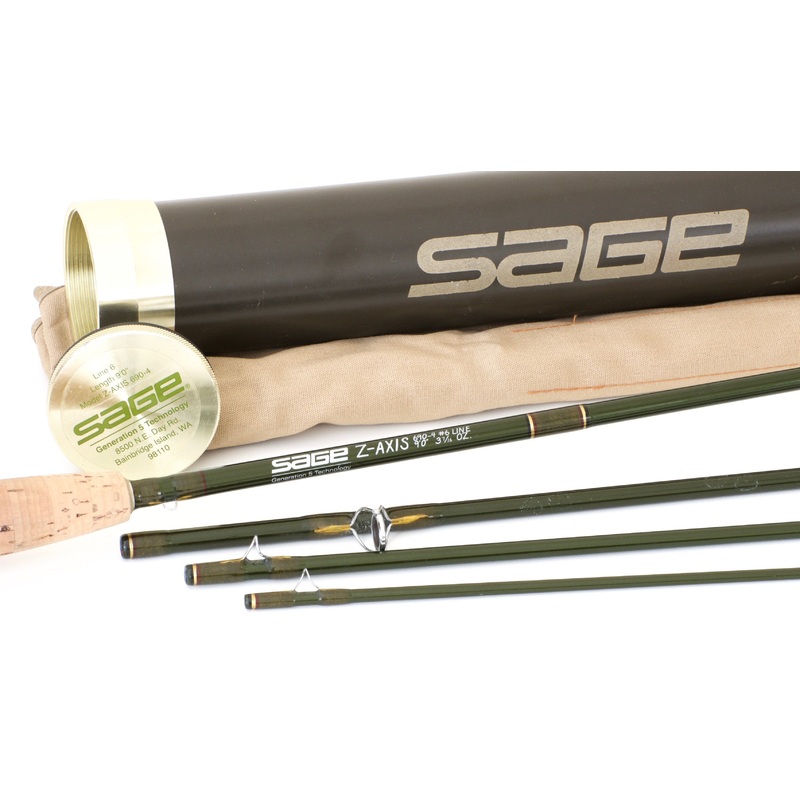 Sage Z-Axis 690-4 9′ 6wt Fly Rod