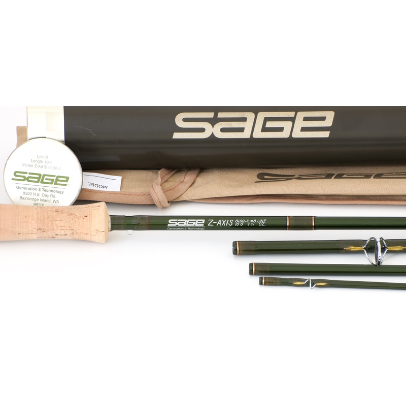 Sage Z-Axis 8100-4 10′ 8wt Fly Rod