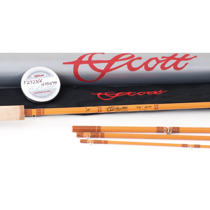Scott Fiberglass Fly Rod (F2) – 7’2 3wt 4 piece