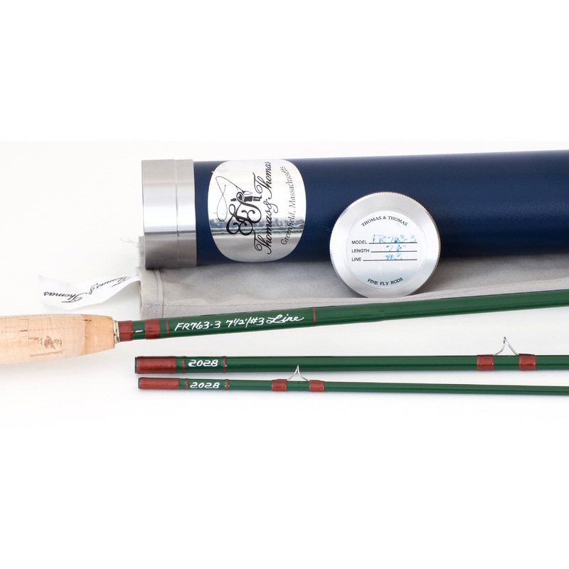 Thomas & Thomas 7’6 3wt Fiberglass Rod