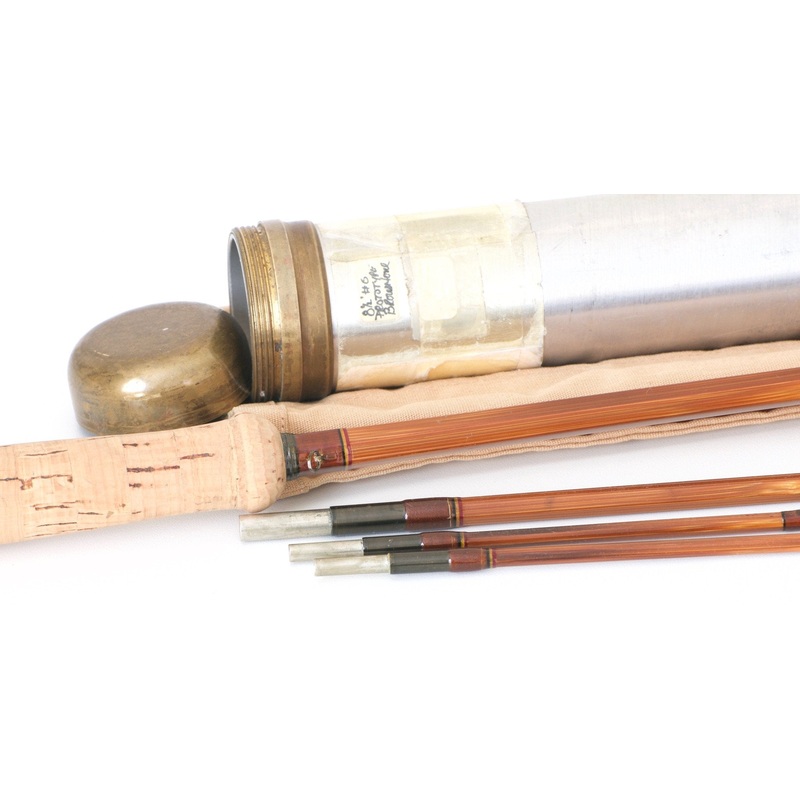 Walt Carpenter Browntone 8’6 3/2 6wt Bamboo Rod