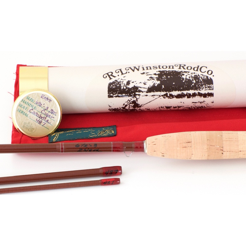 Winston, R.L. — Retro Fiberglass 6’6 3wt Fly Rod