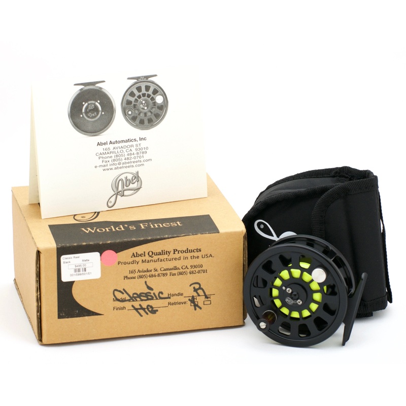 Abel Classic Black Fly Reel