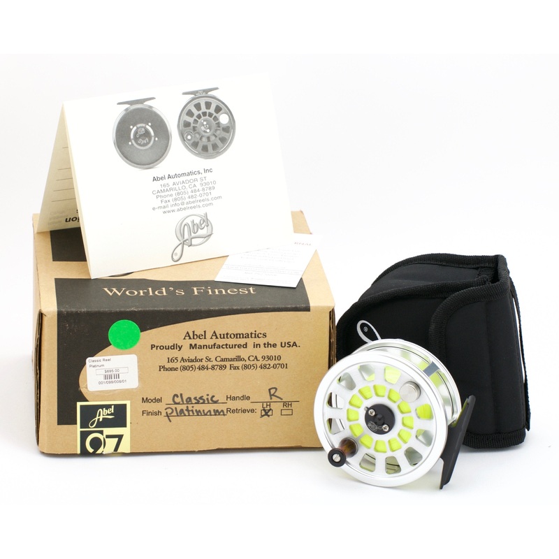 Abel Classic Platinum Fly Reel