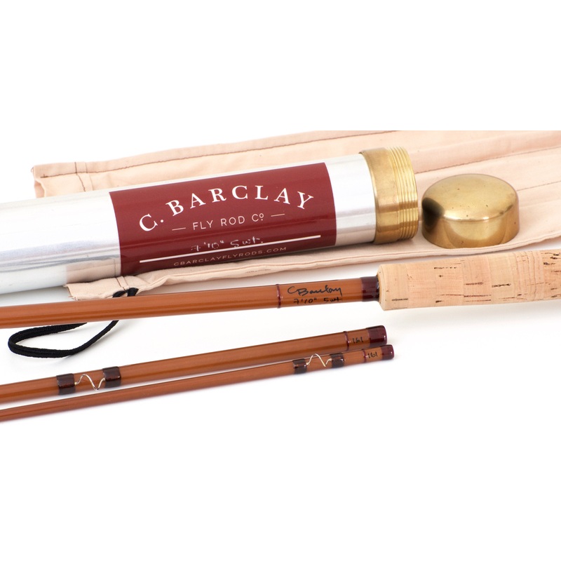 Barclay, Chris — 7’10 3pc 5wt Fiberglass Fly Rod