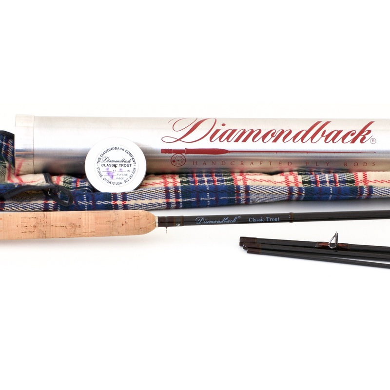 Diamondback – Classic Trout 9′ 4-5wt 4 pc. Graphite Fly Rod