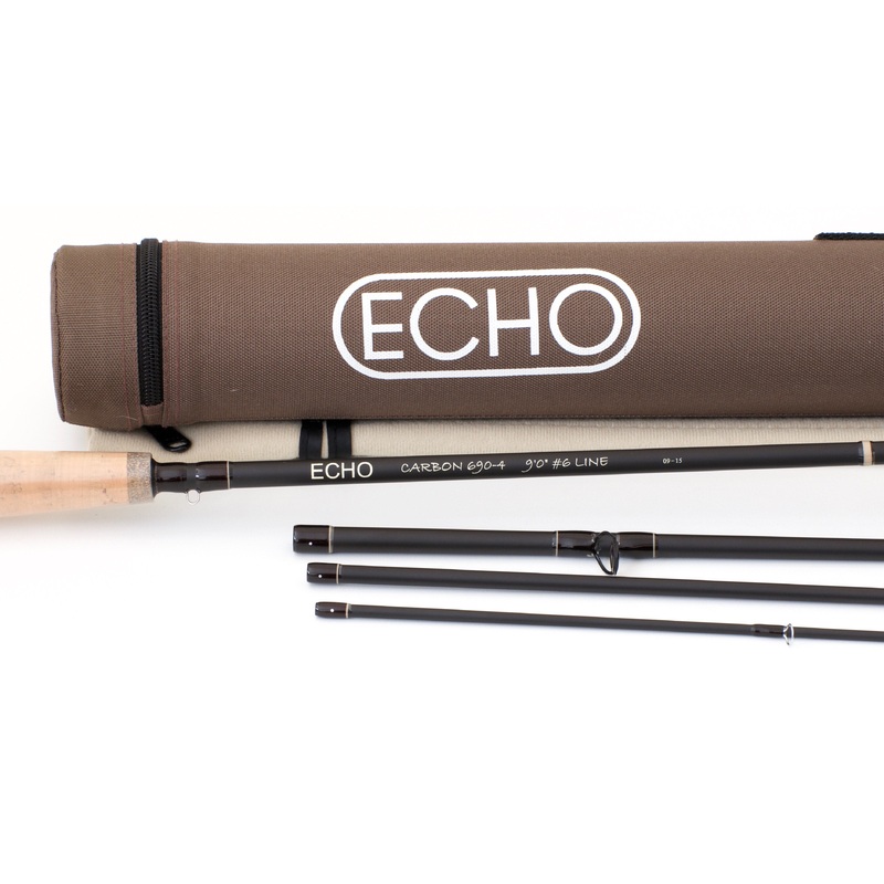 Echo 9′ 6wt Graphite Fly Rod