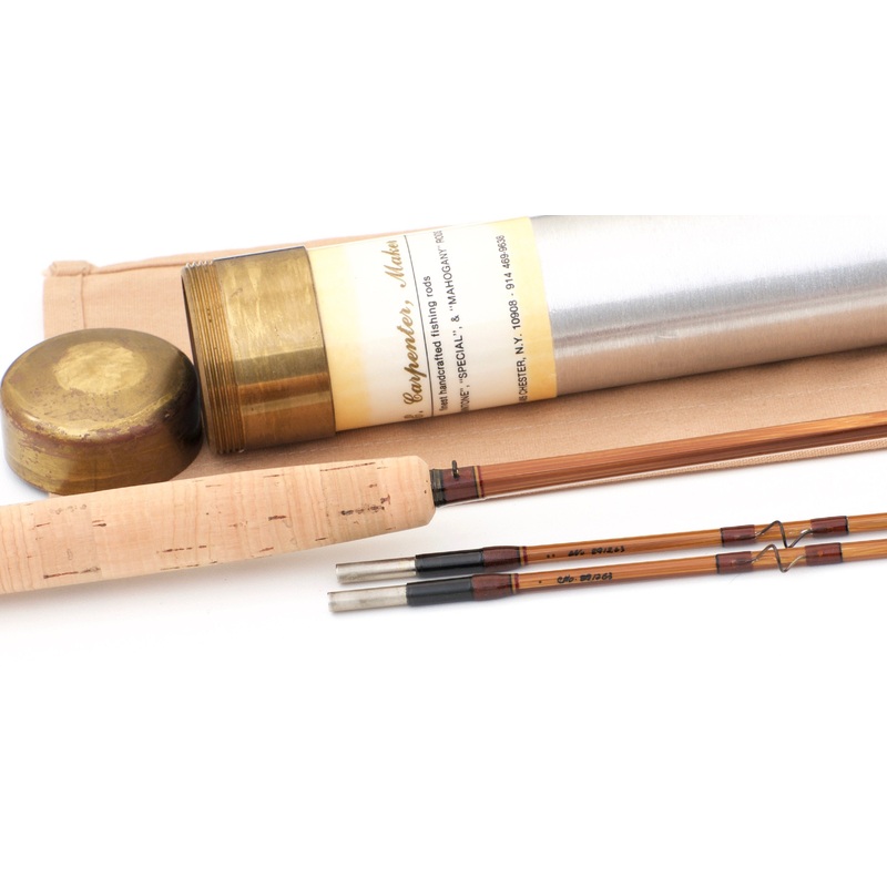 Walt Carpenter Browntone 6’3 2/2 3wt Bamboo Rod