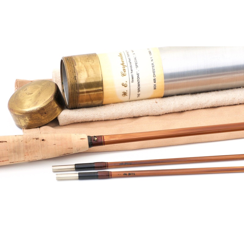 Walt Carpenter Browntone 7’3 2/2 4wt Bamboo Rod