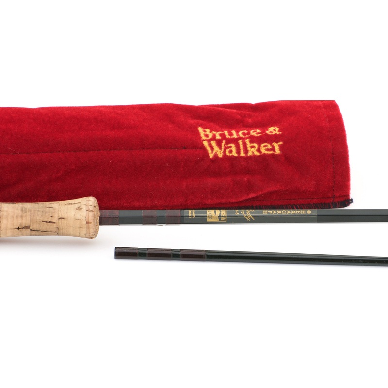 Bruce & Walker – Ruby 8’3 4-5wt Hexagraph Rod