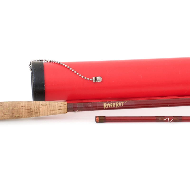 Cummings, Vince — River Rat Model RR80 —  8′ 2pc 6-7wt Fiberglass Fly Rod