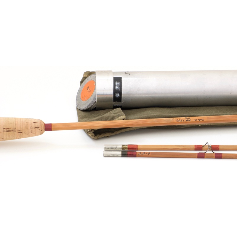 Uslan, Nat — 8′ 2/2 5-6wt Bamboo Rod