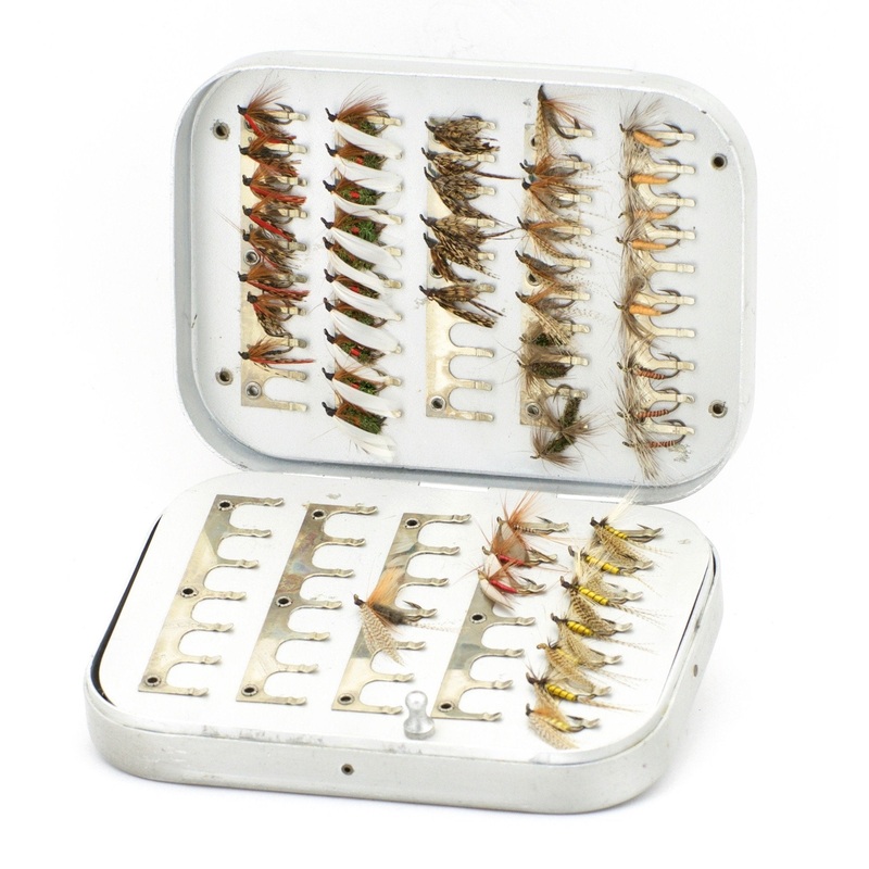 Wheatley Clip Fly Box w/ Flies