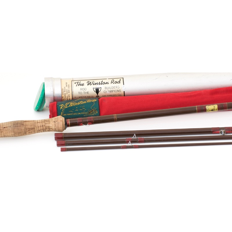 Winston, R.L. —  8’6 6wt 4 pc. San Francisco-Era Fiberglass Rod