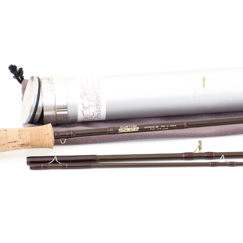 Anderson Custom Rods/Sage RPLX 9′ 9wt Graphite Rod