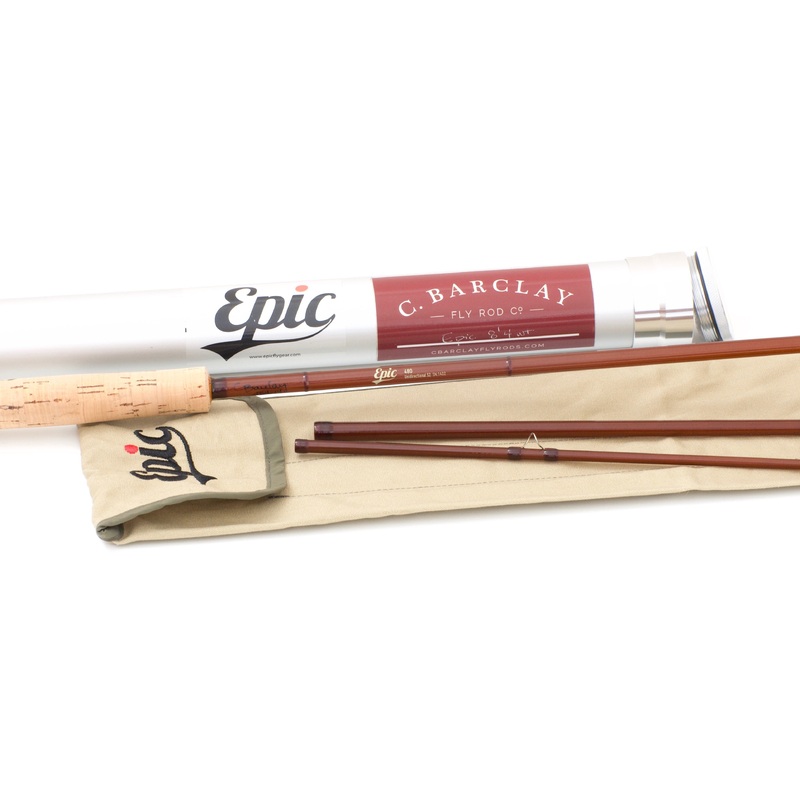 Barclay, Chris — Epic 480 — 8′ 4wt Fiberglass Fly Rod