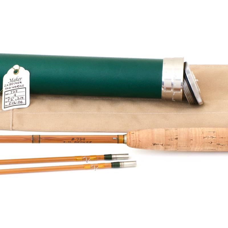 Becker, J.H. — 7’3 4wt Bamboo Rod