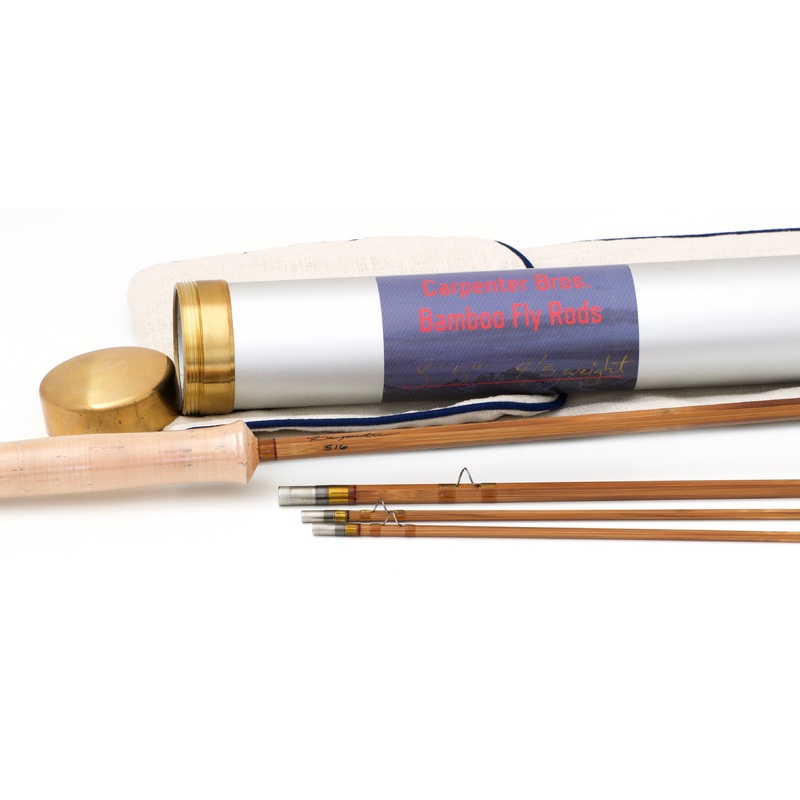 Carpenter Bros. Bamboo Rod – 8’5 3/2 4wt Hollowbuilt Hex