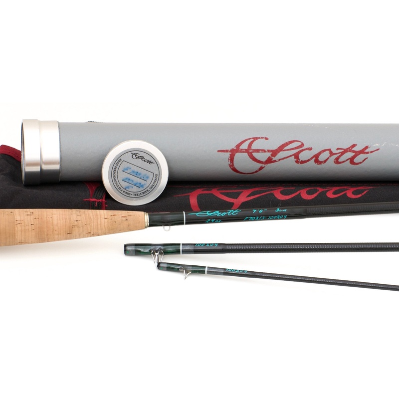 Scott Rod Co. — F703/3 — 7′ 3wt 3 pc. Fiberglass Rod