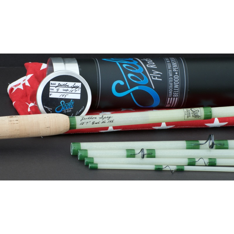 Seele Zeitlos Spey — 12’7 8wt Fiberglass Fly Rod