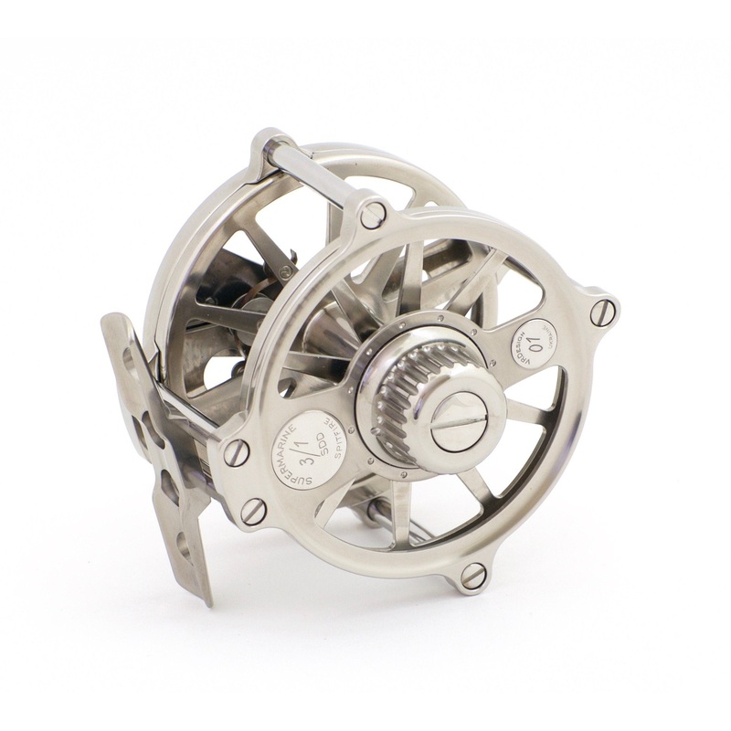 VR Design Spitfire 3/1 Titanium Wide Drum Fly Reel