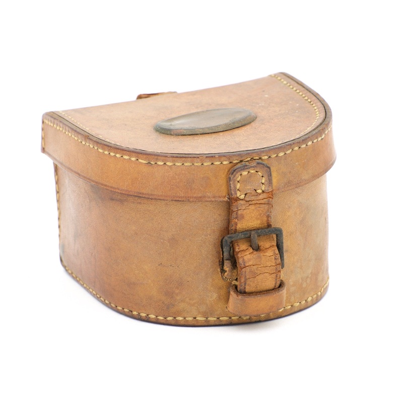 William Mills Leather Reel Case