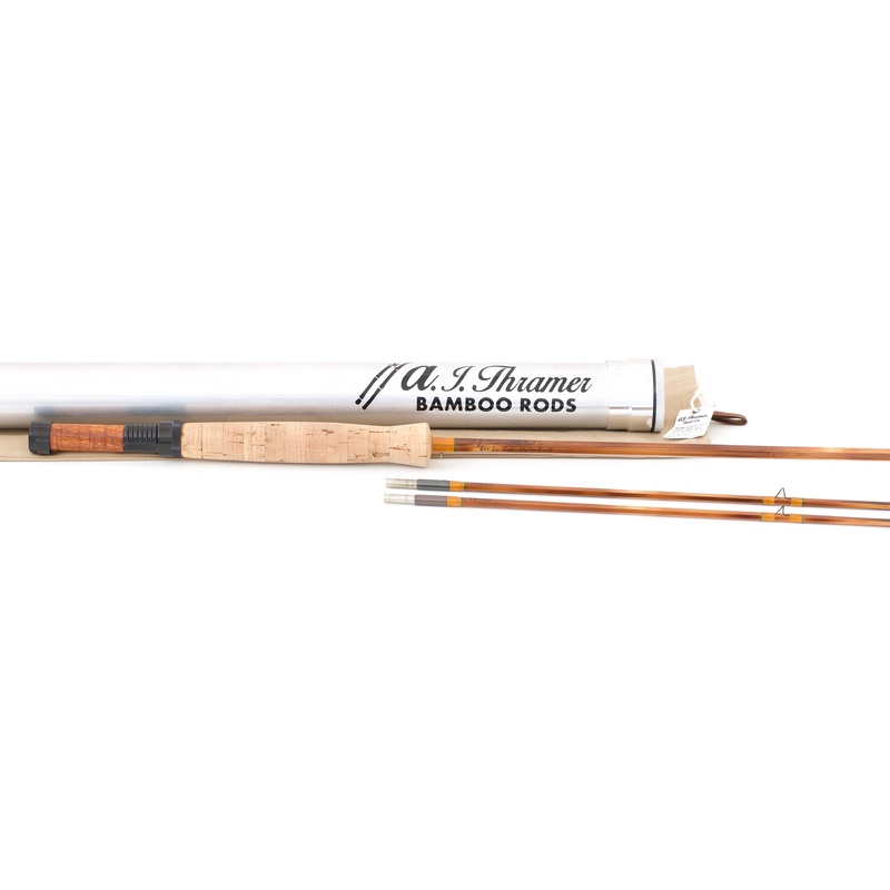 Thramer, AJ – Signature Series 8’3 5wt Hollow-built Bamboo Rod