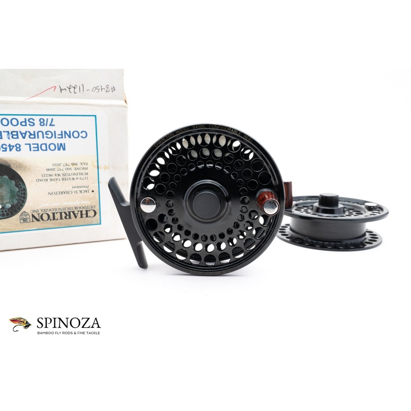 Charlton 8450C Fly Reel with 7/8 spool and 3/4 extra spool
